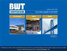 Tablet Screenshot of bwt-kritzkow.de